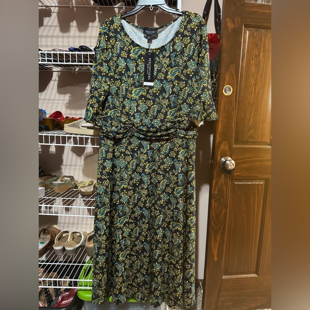 Perception midi dress